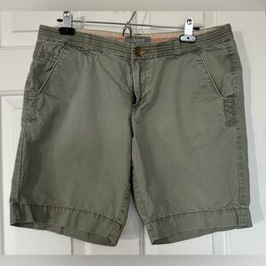 Natural Selections Casual Chino Shorts - Olive